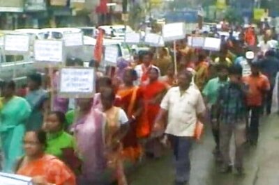 West Bengal: Protest staged against Barasat rape-murder