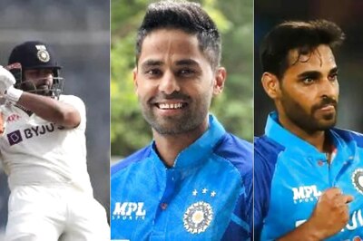 BCCI Announces Best Performers of 2022: Rishabh Pant in Tests; Suryakumar, Bhuvneshwar in T20Is