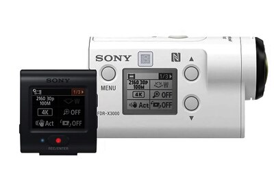 Sony's 4K Action Cam FDR-X3000 Launched At $399