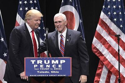 VP Mike Pence Walks High Wire Over Donald Trump Scandals