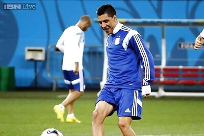 World Cup 2014: Enzo Perez likely to replace injured Angel di Maria