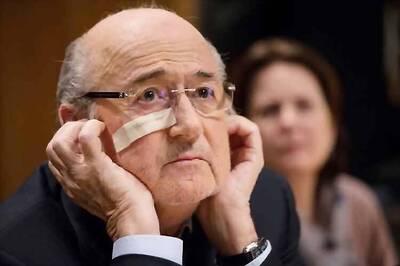 Sepp Blatter appears before FIFA's appeals committee