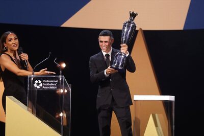 Manchester City's Phil Foden Wins PFA Player of the Year Award For 2023/24 Season