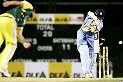 DLF Cup: India, Oz share points