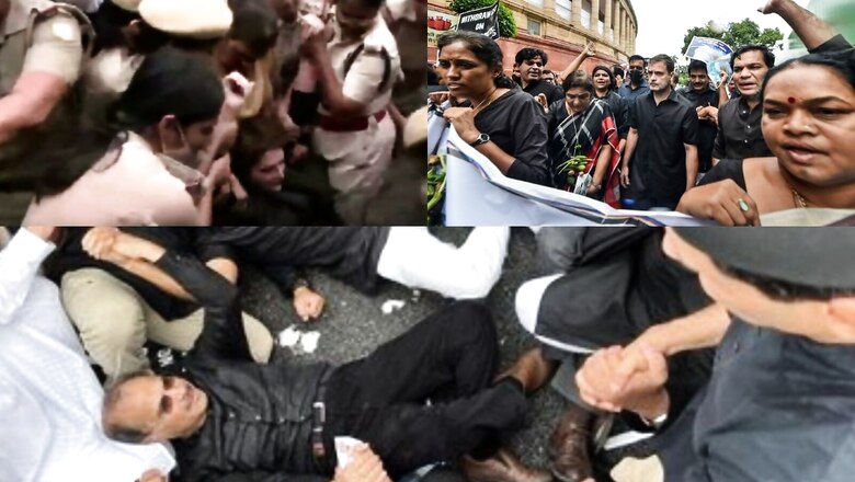 'Khurshid Saving His Leader', 'Priyanka Attacking Cops': BJP Flays Congress's Price-rise Protest