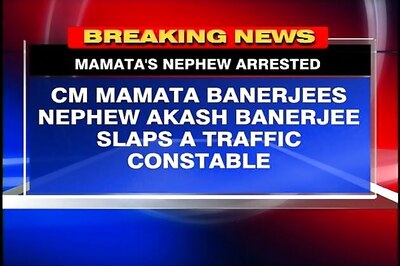 Mamata's nephew slaps policeman, arrested