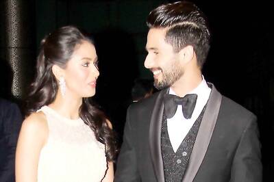Photo of the day: Shahid Kapoor and Mira Rajput let their eyes do the talking at their wedding reception