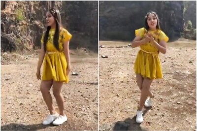 Deepika Singh Has an Oops Moment as She Dances in Short Dress
