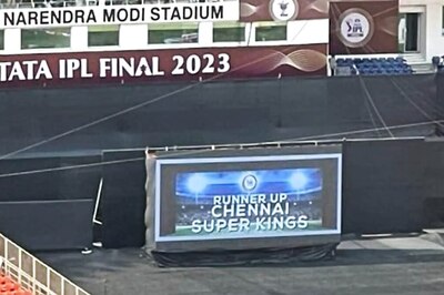 CSK Runner Up? Big Screen Prompt at Narendra Modi Stadium Ahead of GT Clash Baffles IPL Fans