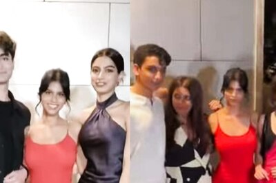 Suhana Khan, Khushi Kapoor Turn Heads at The Archies Wrap Party, Pose With Zoya Akhtar, Entire Cast