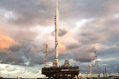 NASA rolls out new moon rocket for test flight