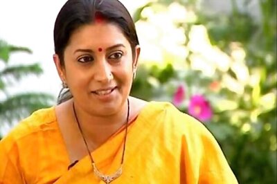 Smriti Irani asks women to be Lord Krishna on BJP's chariot