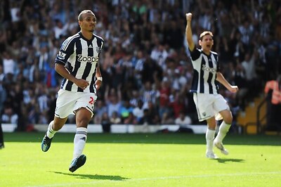 West Brom stun ten-man Liverpool