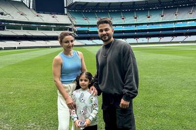 Melbourne Cricket Ground Host Indian Actors Soha Ali Khan And Kunal Kemmu: See Photo