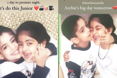 The Archies: Navya Nanda Cheers For Brother Agastya Nanda, Drops Aww-Dorable Childhood Photos