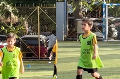 Taimur Ali Khan Steals Hearts In Football Jersey, Gets Papped Playing With Friends; Watch Video
