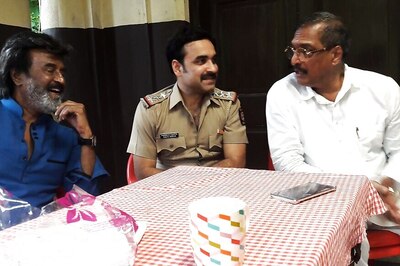 Captured! Rajinikanth's Candid Moment with Kaala Co-Stars Nana Patekar, Pankaj Tripathi