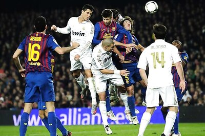 Super Cup 2nd leg Barca-Real tie advanced