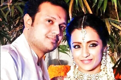 Photo of the day: Actress Trisha Krishnan gets engaged to industrialist  Varun Manian