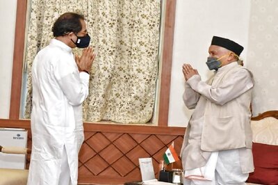 After Taking Oath as MLC, Maharashtra CM Meets Governor Koshyari