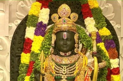 Ram Lalla's First Photos After Pran Pratishtha Ceremony in Ayodhya Emerge. Click Here For Darshan