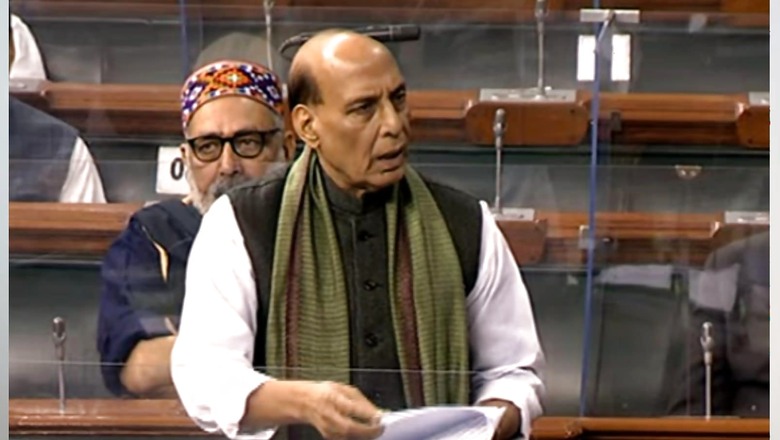 Chinese Attempt in Yangtse 'Bravely' Thwarted by Indian Forces, Rajnath Tells Parl; Cong Walks Out