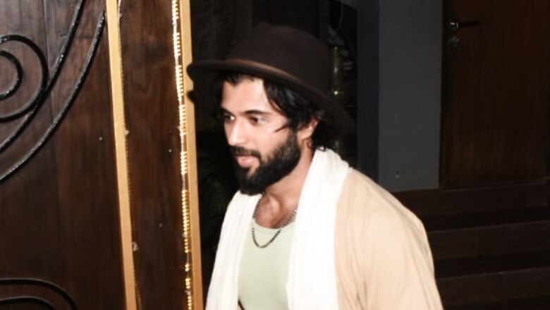 After Samantha, Vijay Deverakonda Makes Surprise Visit To Mumbai; New Bollywood Movie in Making?