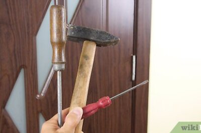 How to Remove a Door Hinge Pin