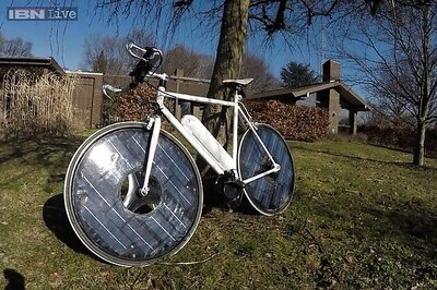 An electric bike that doesn't need you to plug in or swap batteries