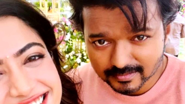 Rashmika Mandanna Shares First Pic from Varisu Set With Thalapathy Vijay; Fans Rejoice