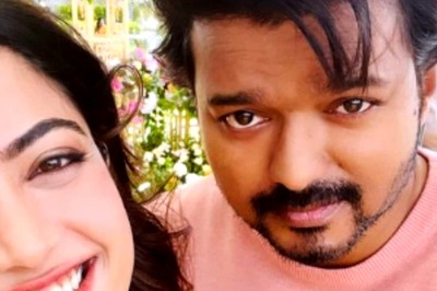 Rashmika Mandanna Shares First Pic from Varisu Set With Thalapathy Vijay; Fans Rejoice