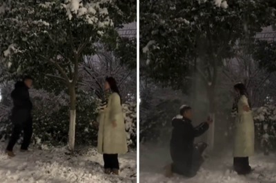 Watch: Man's Proposal To Partner Is Straight Out Of A Rom-Com Movie