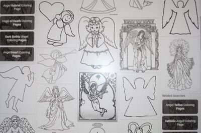 How to Draw and Paint a Christian Angel