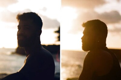 Star Indian All-rounder, Hardik Pandya Enjoying His Vacation at the Beach - See Pics