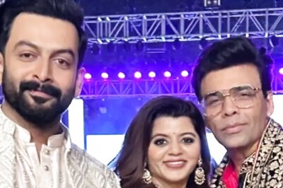 Karan Johar Poses With Prithviraj Sukumaran; Is It From Sidharth Malhotra, Kiara Advani's Wedding?