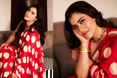 Kajol Looks Adorable In Her Simple Floral Outfit During Film Promotions