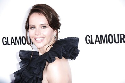 Actress Felicity Jones Pregnant with Her First Child, Shows off Baby Bump at The Aeronauts Premiere