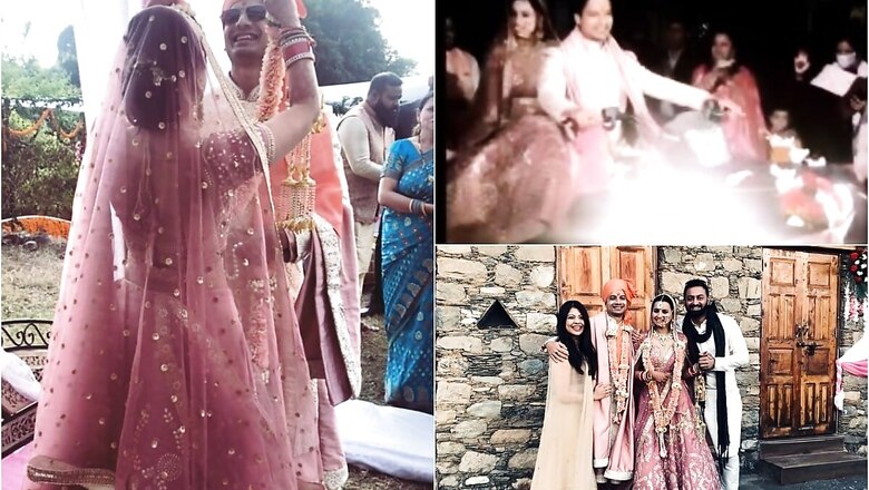 Inside Pics, Videos from Priyanshu Painyuli, Vandana Joshi's Fun Wedding Ceremony