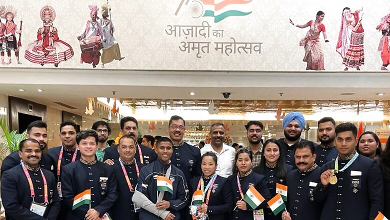 Nikhat Zareen Gifts Boxing Gloves to PM Modi, Hima Das Presents Traditional Gamocha