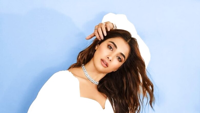Pooja Hegde Makes Heads Turn With Dreamy Appearance In Crop-Top, Cargo Denims