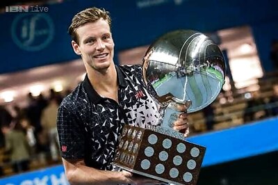 Berdych beats Dimitrov to win Stockholm Open title