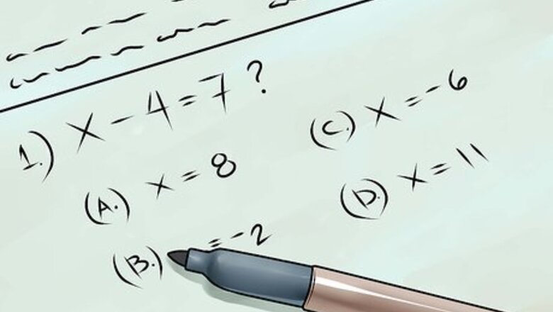 How to Take Multiple Choice Tests