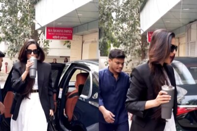 Sonam Kapoor Makes A Strong Case Of Work Day Fashion In Shades Of Black And White; WATCH