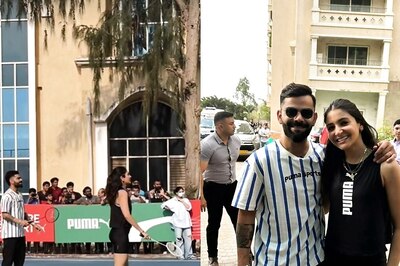 Virat Kohli And Anushka Sharma's Badminton Face-Off In Bengaluru Wows Fans; Watch