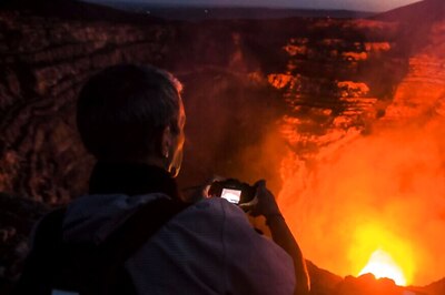 Lava-loving Tourists Flock To Active Nicaragua Volcano