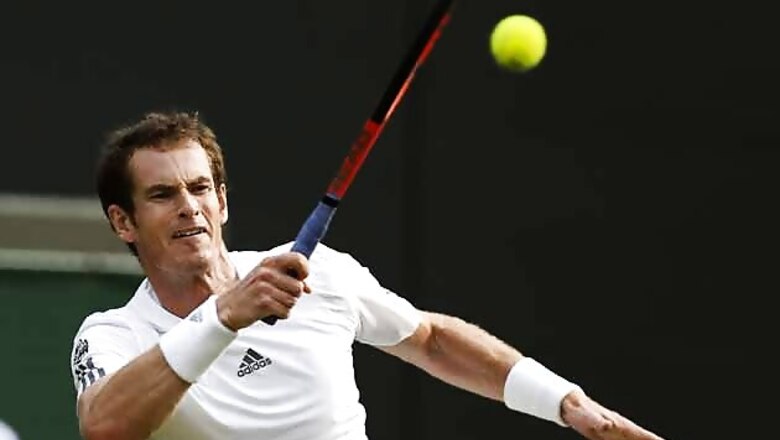 Andy Murray wins to keep British happy at Wimbledon