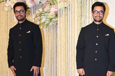 Aamir Khan Makes FIRST Appearance At Daughter Ira Khan's Reception, Looks Dapper In A Bandhgala; Watch