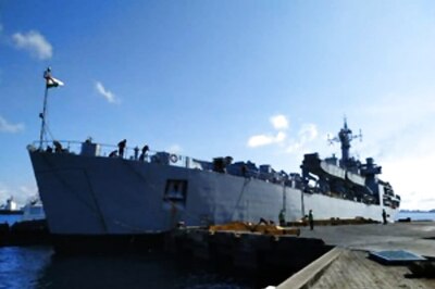 Navy Says INS Kesari Reaches Madagascar's Antsiranana Port, Hands over Covid-19 Medical Supplies