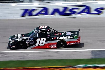 Crafton ends 67-race winless drought in Truck race at Kansas