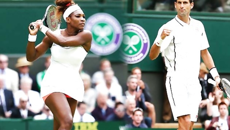 Djokovic, Ferrer and Serena advance to second round at Wimbledon